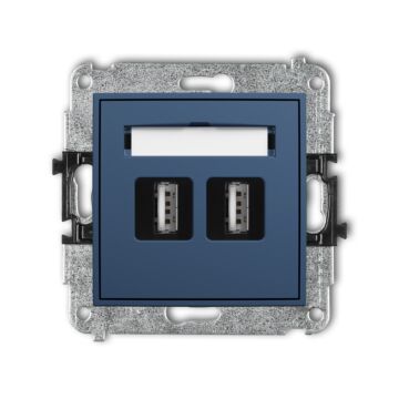 Gniazdo USB Karlik 64IGUSB-2