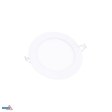 Oprawa downlight LED BOLED lampa wpuszczana 9W 4000K 720lm 120° biała Bemko C70-DLB-R-090-4K
