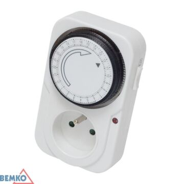 Programator czasowy mechaniczny dobowy zegar sterujący 16A 230V Bemko B60-TSMF3