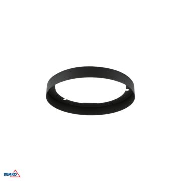 Ramka do opraw PLC 290mm niska czarna Luxmena C35-PLC-290-LBL