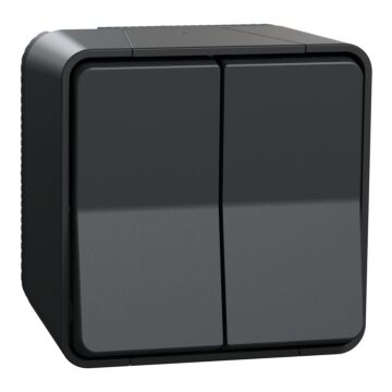 Włącznik podwójny (świecznikowy), Włącznik schodowy, Włącznik hermetyczny Schneider Electric MUR35022