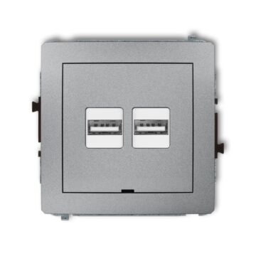 Gniazdo USB Karlik 7DCUSBBO-6