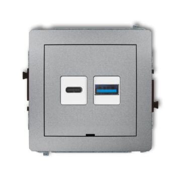 Gniazdo USB Karlik 7DCUSBBO-8