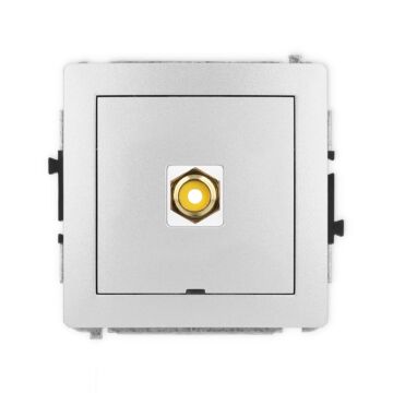 Gniazdo RCA Karlik 7DGRCABO-1