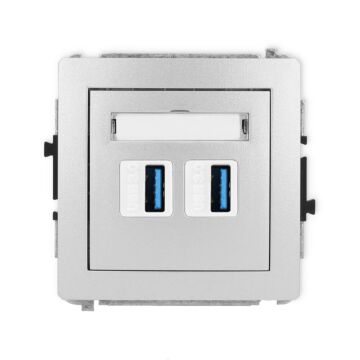 Gniazdo USB Karlik 7DGUSB-6