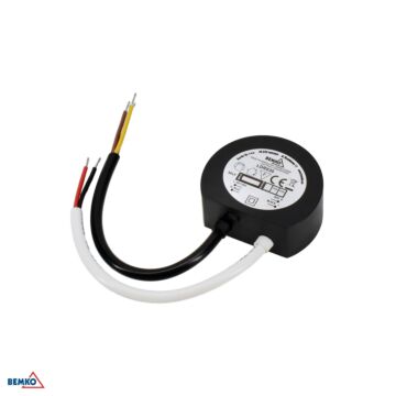 Zasilacz LED do puszki fi60 30W 12V 2,5A IP67 Bemko B42-LDR030-12V