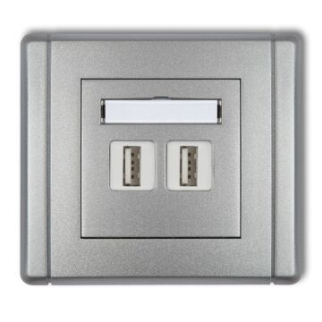 Gniazdo USB Karlik 7FGUSB-2