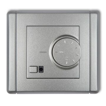 Regulator temperatury z czujnikiem podpodłogowym srebrny metalik Karlik FLEXI 7FRT-1