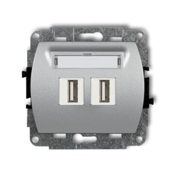 Gniazdo USB Karlik 7GUSB-2