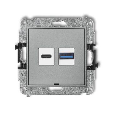 Gniazdo USB Karlik 7ICUSBBO-8