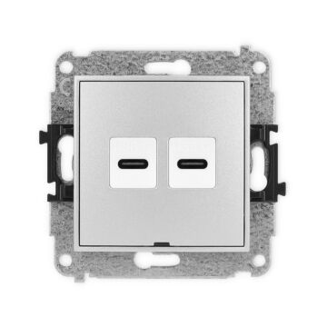 Gniazdo USB Karlik 7IGUSBBO-8
