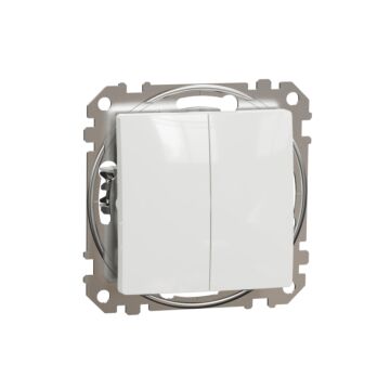 Włącznik podwójny (świecznikowy), Włącznik schodowy Schneider Electric SDD111108