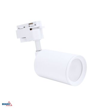 Oprawa reflektor VERKO GU10 lampa na szynoprzewód 35W biała Bemko C41-VRK-1F-GU10WH