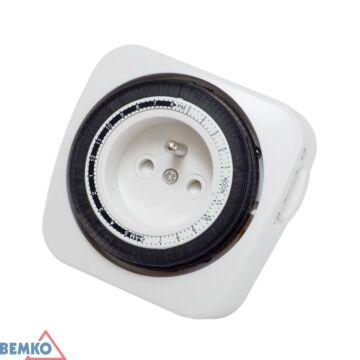 Programator czasowy mechaniczny dobowy zegar sterujący 16A 230V Bemko B60-TSMF20