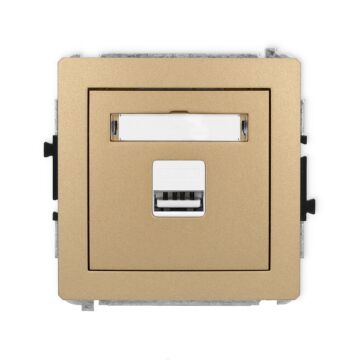 Gniazdo USB Karlik 8DCUSB-1