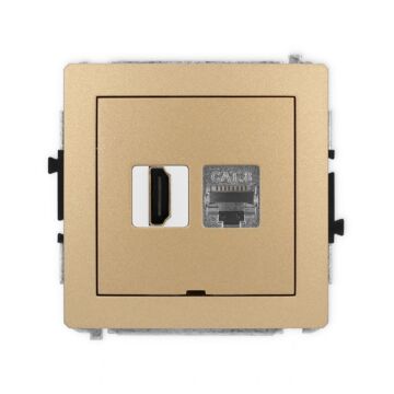 Gniazdo komputerowe, Gniazdo HDMI Karlik 8DGHKBO-88