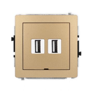 Gniazdo USB Karlik 8DGUSBBO-2