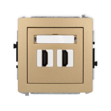 Gniazdo HDMI Karlik 8DHDMI-6