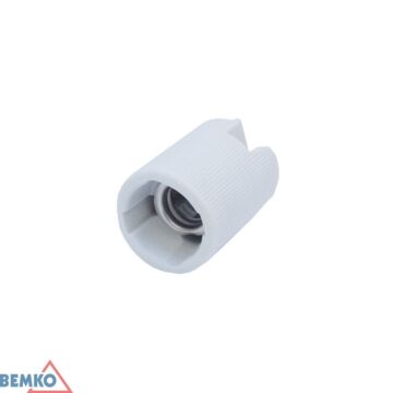 Oprawka ceramiczna E14 biała Bemko E15-E14-F524