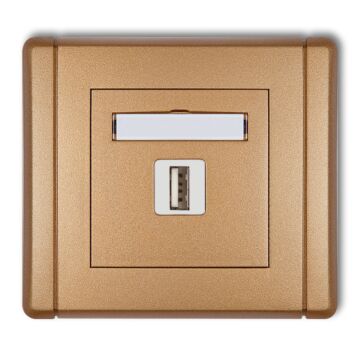 Gniazdo USB Karlik 8FCUSB-1