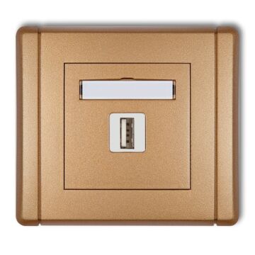 Gniazdo USB Karlik 8FGUSB-5