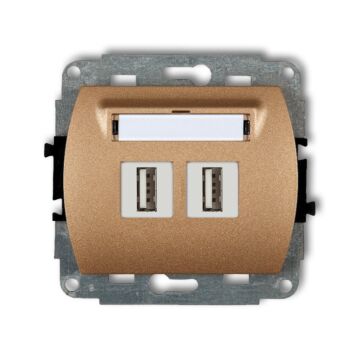 Gniazdo USB Karlik 8GUSB-2