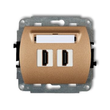 Gniazdo HDMI Karlik 8HDMI-2
