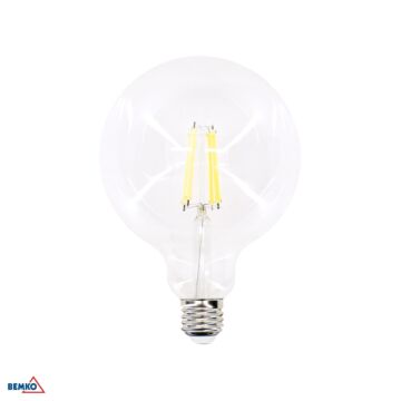 Żarówka LED dekoracyjna FILAMENT E27 11W 320° 2700K 1500lm Bemko D86-FLB-E27-G125-110-2K