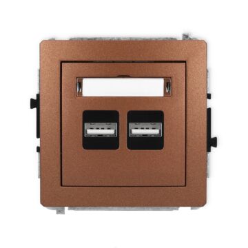 Gniazdo USB Karlik 9DCUSB-6