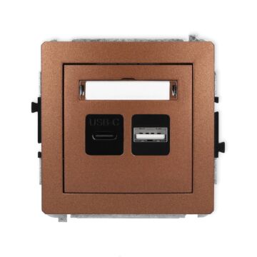 Gniazdo USB Karlik 9DCUSB-8