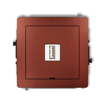 Gniazdo USB Karlik 9DCUSBBO-1