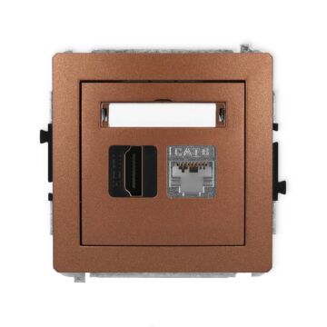 Gniazdo komputerowe, Gniazdo HDMI Karlik 9DGHK-46