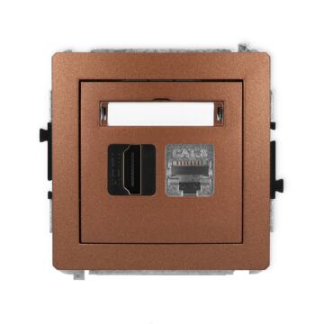 Gniazdo komputerowe, Gniazdo HDMI Karlik 9DGHK-88