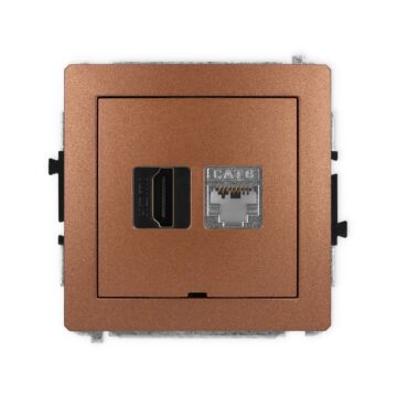 Gniazdo komputerowe, Gniazdo HDMI Karlik 9DGHKBO-46