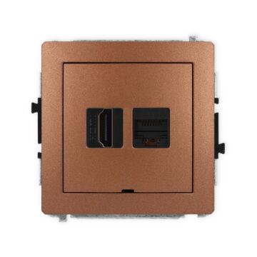 Gniazdo komputerowe, Gniazdo HDMI Karlik 9DGHKBO-46A