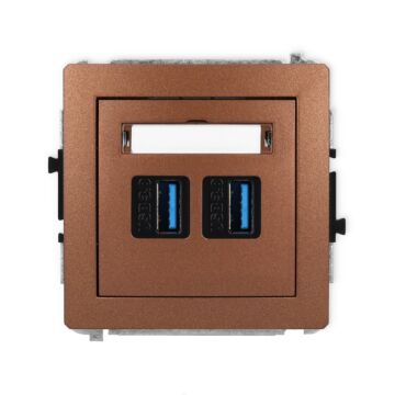 Gniazdo USB Karlik 9DGUSB-6