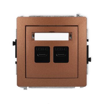 Gniazdo USB Karlik 9DGUSB-8