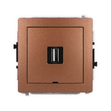 Gniazdo USB Karlik 9DGUSBBO-1