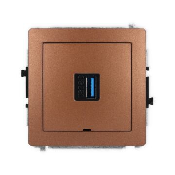 Gniazdo USB Karlik 9DGUSBBO-5