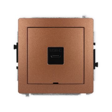 Gniazdo USB Karlik 9DGUSBBO-7