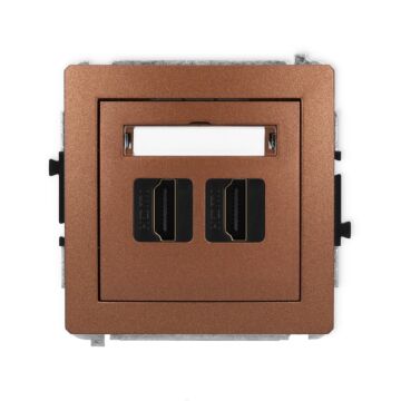 Gniazdo HDMI Karlik 9DHDMI-4