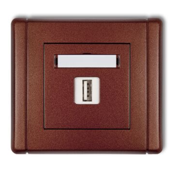 Gniazdo USB Karlik 9FCUSB-1