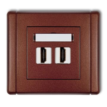 Gniazdo HDMI Karlik 9FHDMI-2