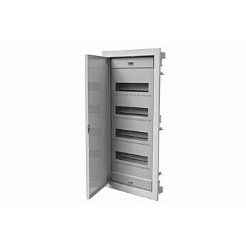 Rozdzielnica modułowa obudowa podtynkowa 4x12 IP40 szara RO-4 PAWBOL C.1548