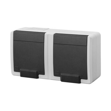 Gniazdo podwójne, Gniazdo hermetyczne Elektro-Plast Nasielsk 5042-10