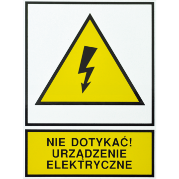 Tabliczka ostrzegawcza Ergom E04TZ-01011110100