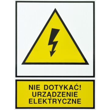 Tabliczka ostrzegawcza Ergom E04TZ-01011130100