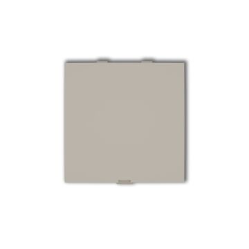 Zaślepka pojedyncza ramki taupe Karlik ICON, MINI 60DZA