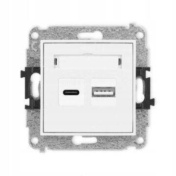 Gniazdo USB Karlik 25MCUSB-8