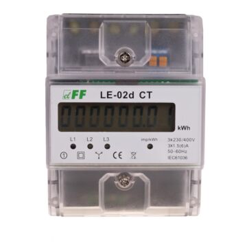 Licznik zużycia energii elektrycznej F&F LE-02D-CT